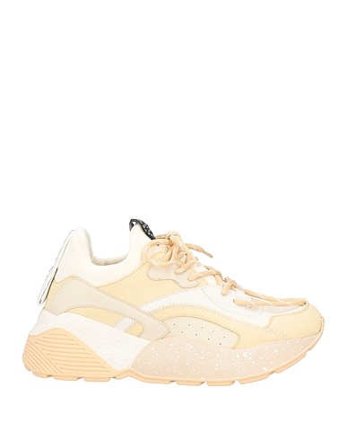 STELLA McCARTNEY Sneakers Beige Textile fibres, Synthetic fibers