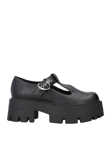 STEVE MADDEN モカシン ブラック 紡績繊維