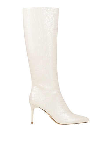 STEVE MADDEN Boots White Textile fibres