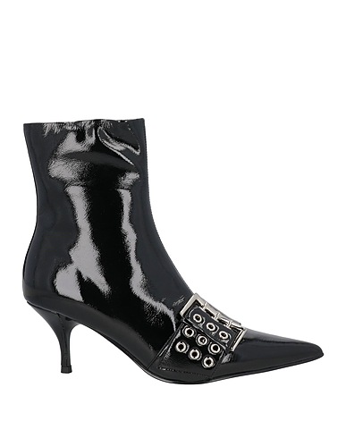 JEFFREY CAMPBELL Ankle boot Black Textile fibres