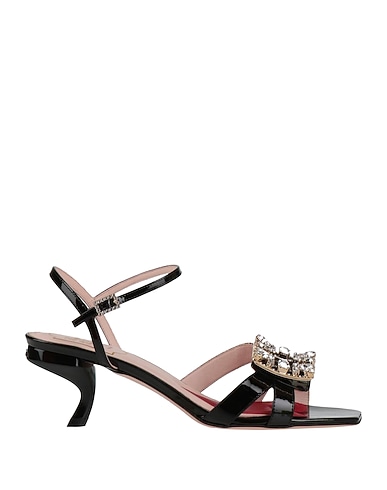 ROGER VIVIER Sandals Black Leather