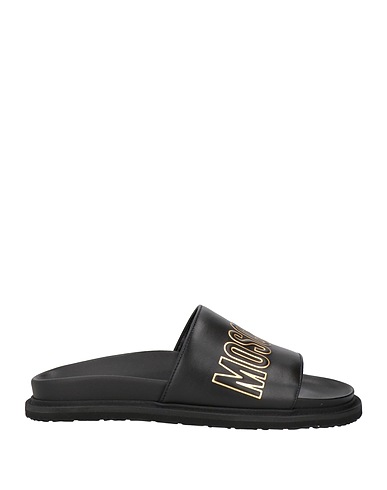 MOSCHINO Sandali Nero Pelle