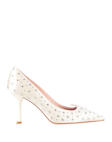 ROGER VIVIER Pump Ivory Textile fibers