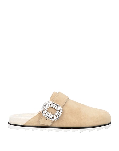 ROGER VIVIER Mules and clogs Sand Leather
