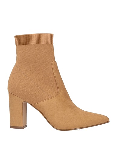 STEVE MADDEN ショートブーツ キャメル 紡績繊維