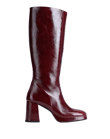 BRUNO PREMI Boots Burgundy 100% Bovine leather