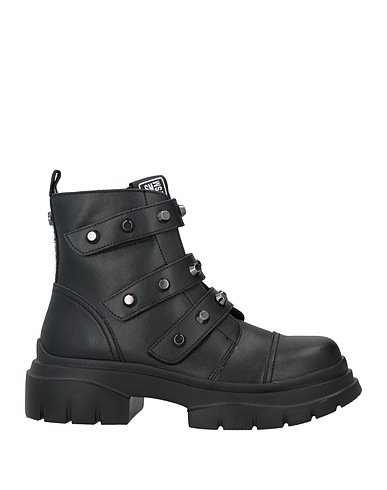 STEVE MADDEN Ankle boot Black Leather