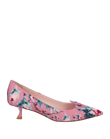 ROGER VIVIER Court Pink Textile fibres