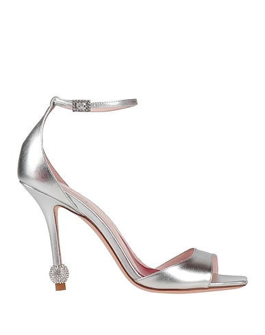 ROGER VIVIER Sandals Silver Leather