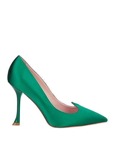 ROGER VIVIER Court Green Textile fibres