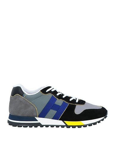 HOGAN Sneakers Nero Pelle, Fibre tessili