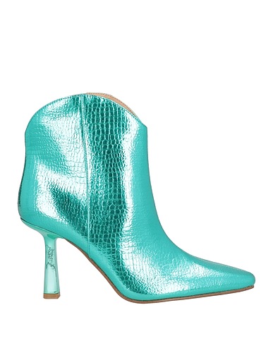 STEVE MADDEN Ankle boot Turquoise Textile fibres