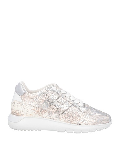 HOGAN Sneakers Silver Leather