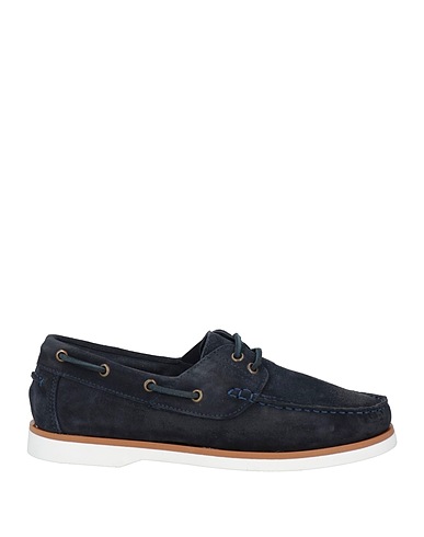 SAXONE Mocassino Blu notte Pelle