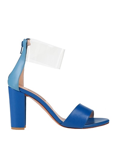 ALBANO Sandalen Blau Gewebefasern