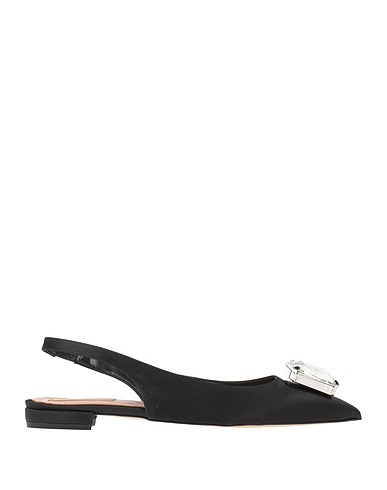GENEVE Footwear Black Textile fibres