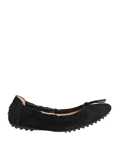 TOD'S Ballerinas Schwarz Leder