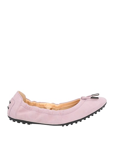 TOD'S Ballet flats Lilac Leather