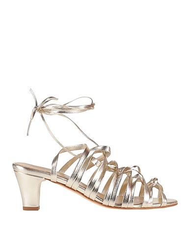 ANNIEL Sandals Platinum Leather