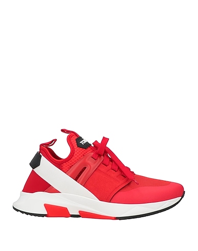 TOM FORD Sneakers Leather, Textile fibers