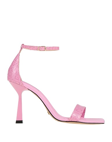 CECCONELLO Sandals Pink Textile fibres
