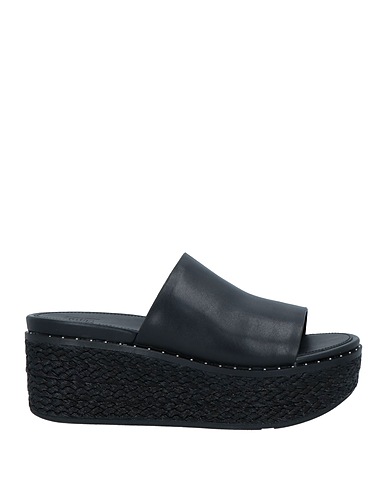 FITFLOP エスパドリーユ ブラック 革（なめし加工）