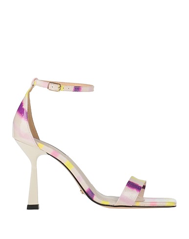 CECCONELLO Sandals White Textile fibers