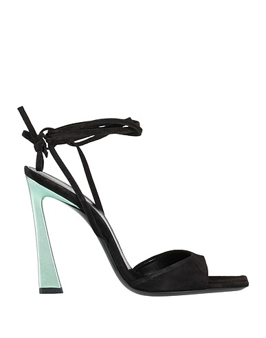 SAINT LAURENT SCHUHE Schwarz Leder