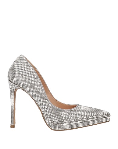 STEVE MADDEN Court Silver Other Fibres, Glass
