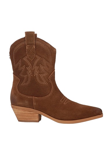 STEVE MADDEN Ankle boot Camel Leather