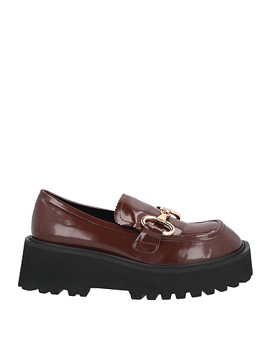 JEFFREY CAMPBELL Loafers Brown Textile fibres