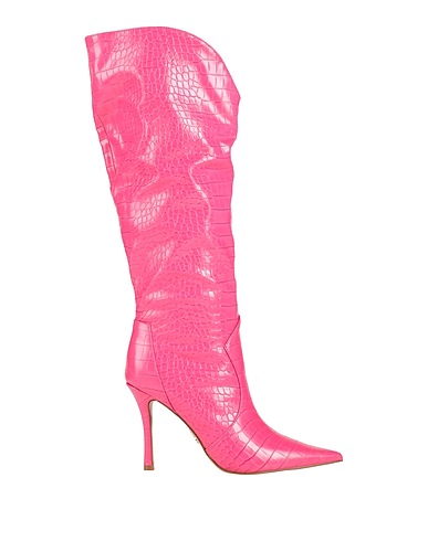 STEVE MADDEN Boots Pink Textile fibres