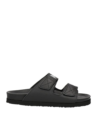 PALM ANGELS Sandals Black Leather