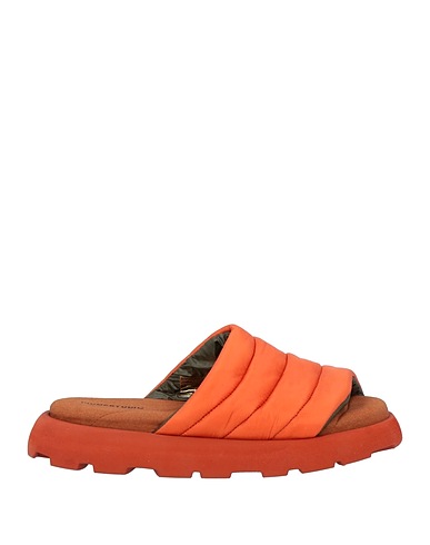 PIUMESTUDIO Sandals Orange Textile fibres