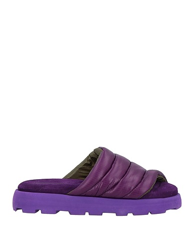 PIUMESTUDIO Sandals Purple Textile fibres