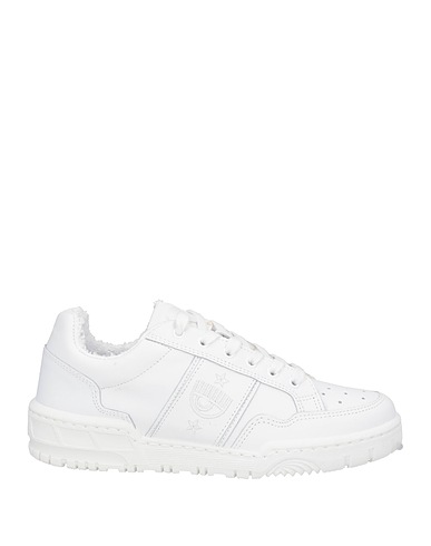 CHIARA FERRAGNI Sneakers White Leather