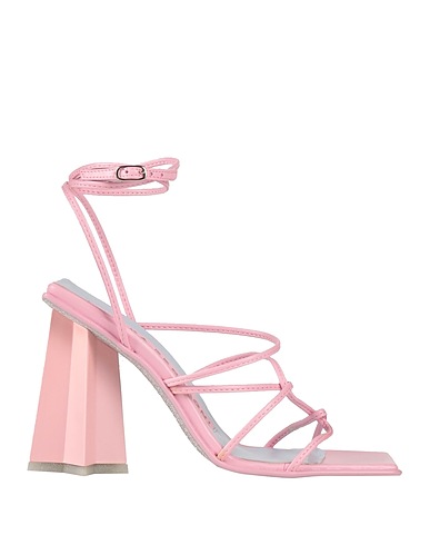 CHIARA FERRAGNI Sandals Pink Textile fibres