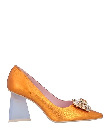 RAS Court Orange Leather