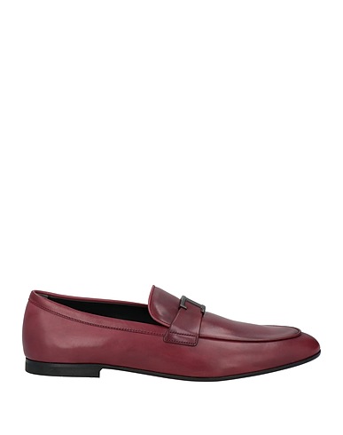 TOD'S Loafers Garnet Leather