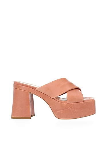 SERGIO CIMADAMORE Sandals Camel Leather