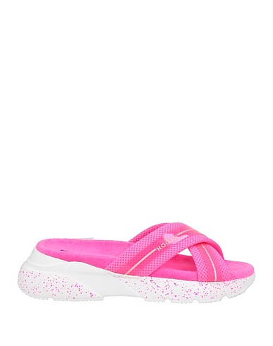 HOGAN Sandals Fuchsia Textile fibres