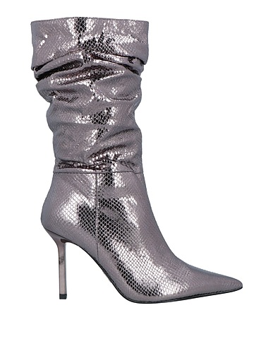 STEVE MADDEN Boots Silver Textile fibers