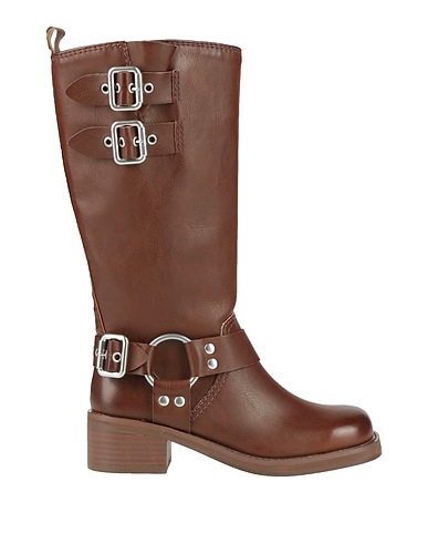 STEVE MADDEN Stiefel Braun Gewebefasern