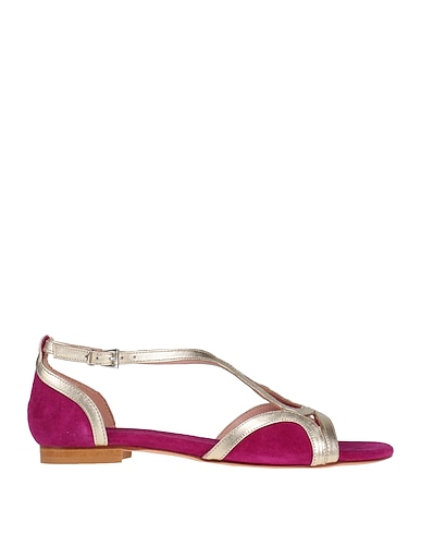 B. IMMAGINE Sandals Platinum Leather