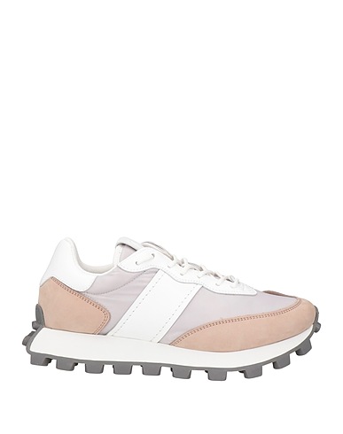 TOD'S Sneakers Maulwurfsgrau Gewebefasern, Leder