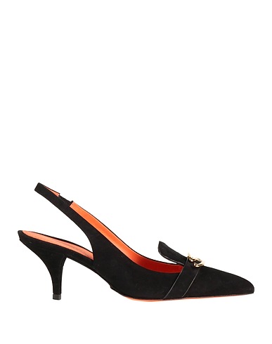 SANTONI Pump Black Leather