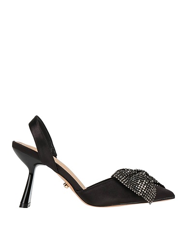 TWENTY FOUR HAITCH Pump Black Textile fibers