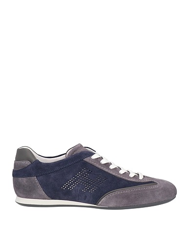 HOGAN Sneakers Navy blue Leather