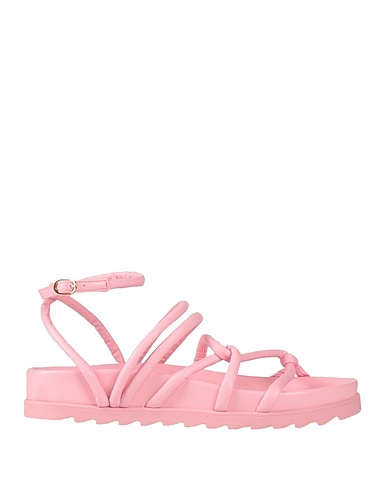 CHIARA FERRAGNI Sandalen Rosa Gewebefasern