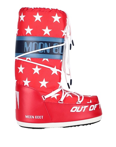 MOON BOOT Ankle boot MB ICON RETROBIK
 Red Textile fibers